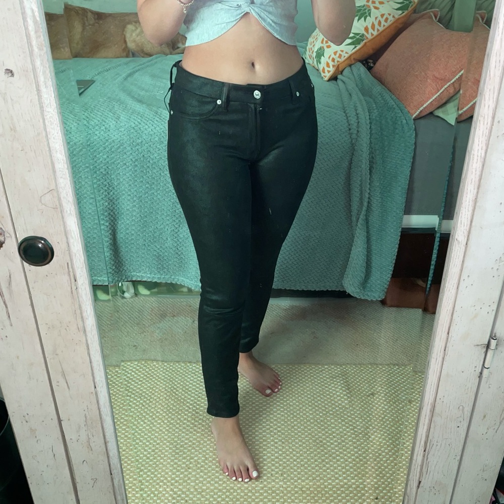 NWT 7 For All Mankind Black Pants